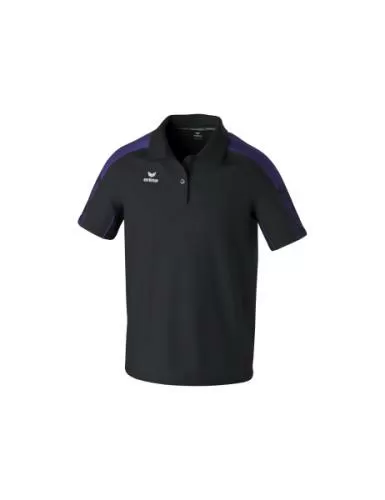 Erima EVO STAR Poloshirt - schwarz/ultra violet