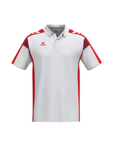 Erima CELEBRATE 125 Poloshirt function - weiß/rot (Grösse: 3XL)