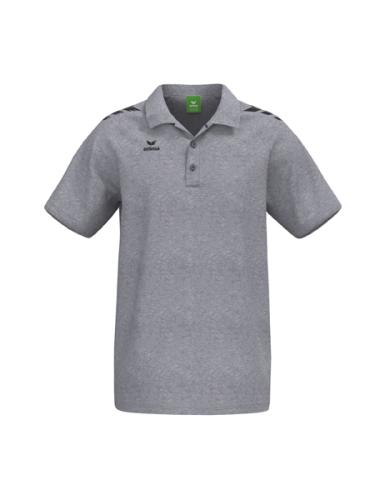 Erima CMPT 3 Wings Poloshirt - grau melange/schwarz