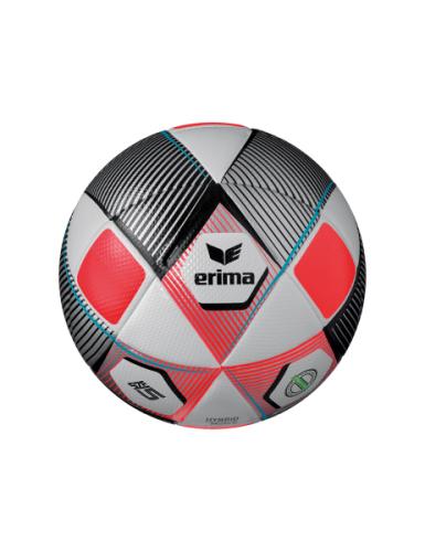 Erima ERIMA HYBRID Match - silber/fiery-coral (Grösse: 5)