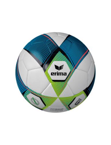 Erima ERIMA HYBRID Training 2.0 - mykonos blue/lime (Grösse: 5)