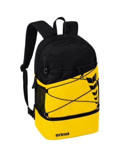 Erima SIX WINGS Rucksack - gelb/schwarz