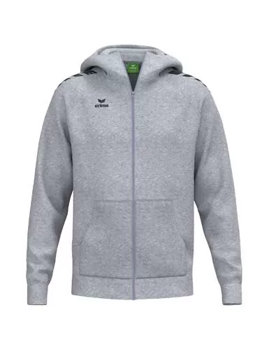 Erima CMPT Wings Hoody Jacket - grau melange