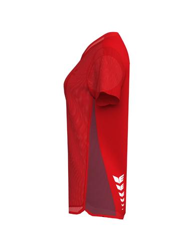 Erima Frauen T&F WINGS T-Shirt function - rot/bordeaux