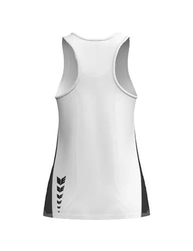 Erima Frauen T&F WINGS Singlet - weiß/schwarz