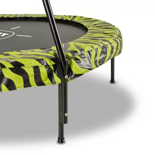 EXIT Tiggy junior Trampolin mit Bügel - schwarz/grün, ø140cm