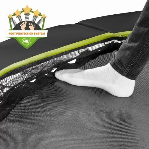 EXIT Silhouette Trampolin - schwarz, ø427cm