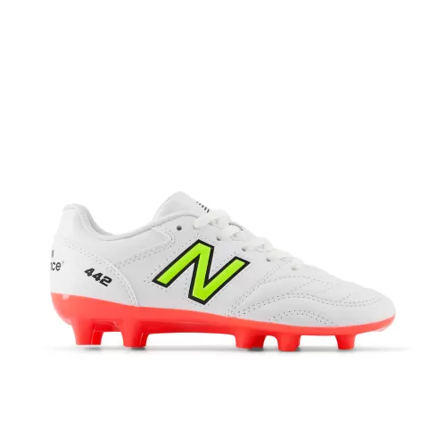 New Balance JS43FIB2 442 v2 Academy FG JNR WEISS