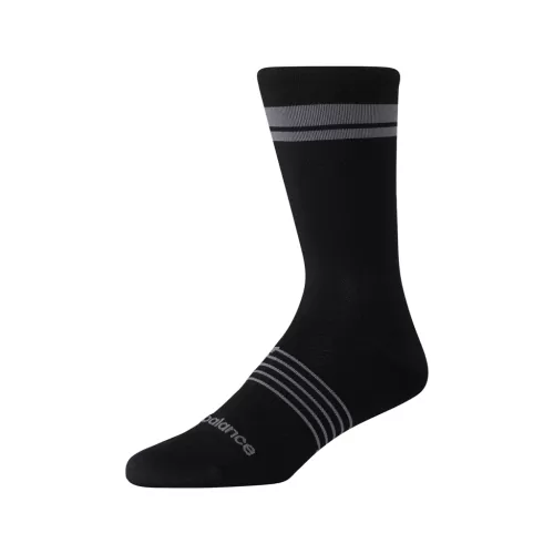 New Balance Pro Run Crew Socks 1 Pair SCHWARZ
