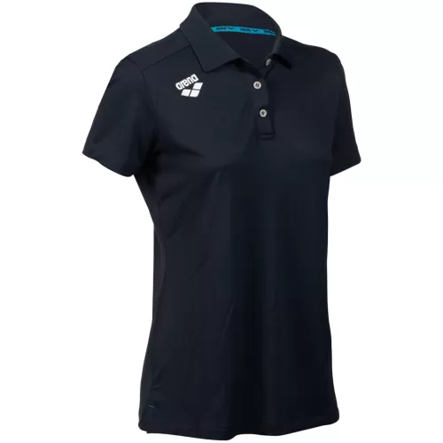 Arena Damen Team Poloshirt Solid BLAU
