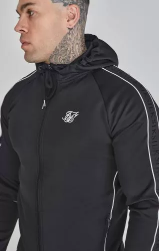 SikSilk Kleidungsset Hoodie and Joggers Set - black