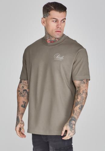 SikSilk T-Shirt Graphic T-Shirt - grün (Grösse: S)