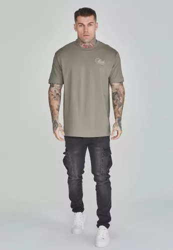 SikSilk T-Shirt Graphic T-Shirt - grün