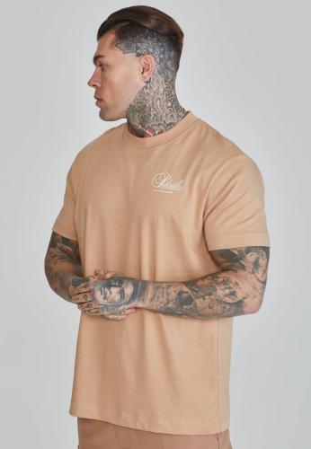 SikSilk T-Shirt Graphic T-Shirt - braun (Grösse: S)
