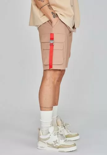 SikSilk Cargoshorts Cargo Shorts - braun