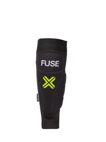 FUSE Omega Shin Sleeve Kids - black/neon