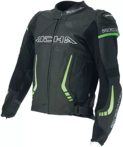 Richa Anaconda Leather Jacket - grün