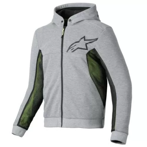 Alpinestars Chrome Air Sport Hoodie - gray heather black