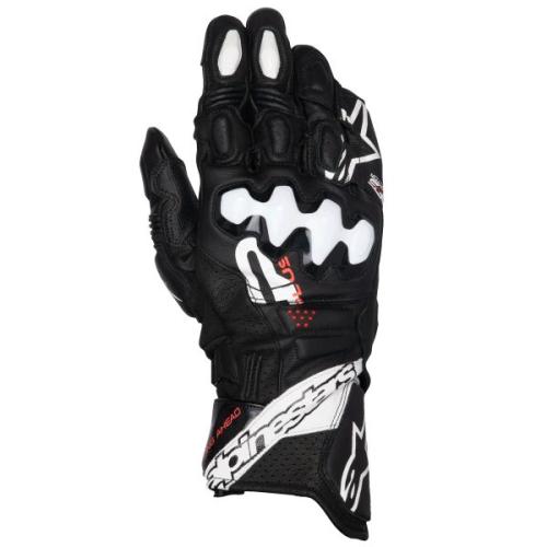 Alpinestars GP Plus R V3 Leather Gloves - black white