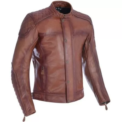 Oxford Hampton Leather Jacket - braun