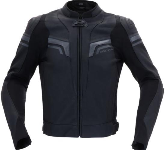 Richa Matrix 2 Leather Jacket - black dark grey