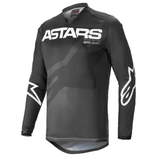 Alpinestars Racer Braap Jersey MX Shirt - black anthracite white
