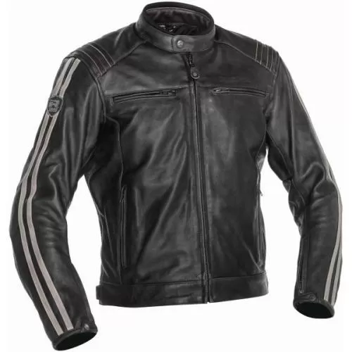Richa Retro Racing 3 Leather Jacket - antique brown