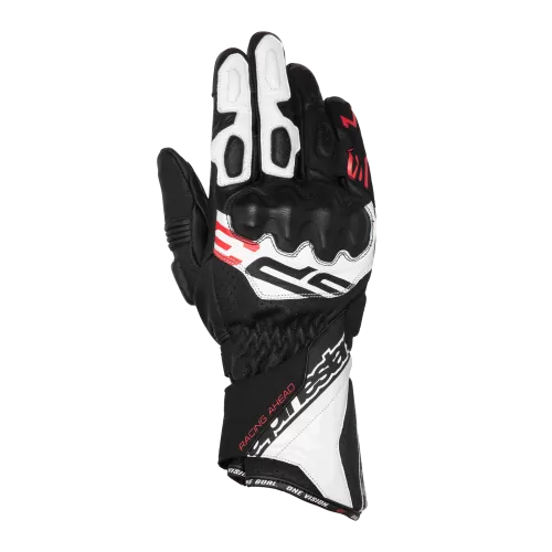 Alpinestars SP-3 Gloves - black white red fluo