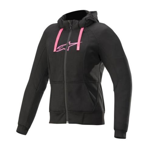 Alpinestars Stella Chrome Sport Hoodie - black fuchsia