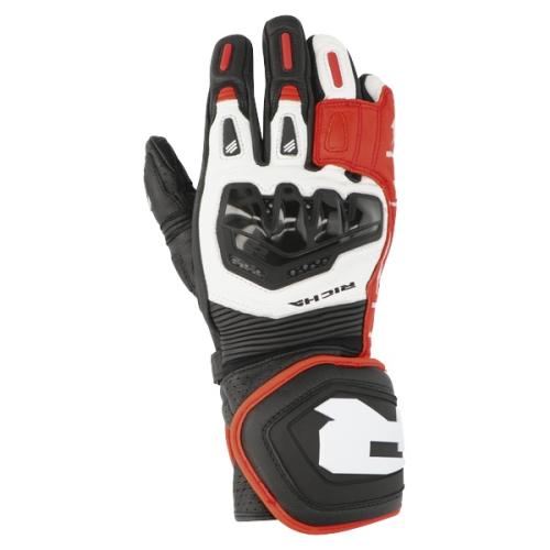 Richa Stradale Gloves - red white black