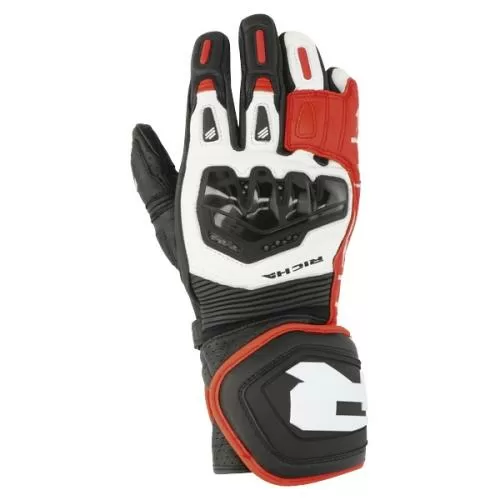 Richa Stradale Gloves - red white black