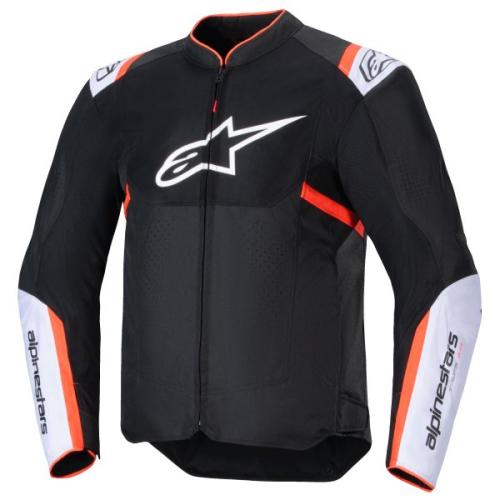 Alpinestars T-SPS Air V2 Jacket - black white fluo red