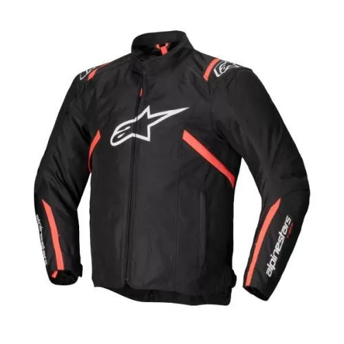 Alpinestars T-SPS V2 Waterproof Jacket - black white fluo red