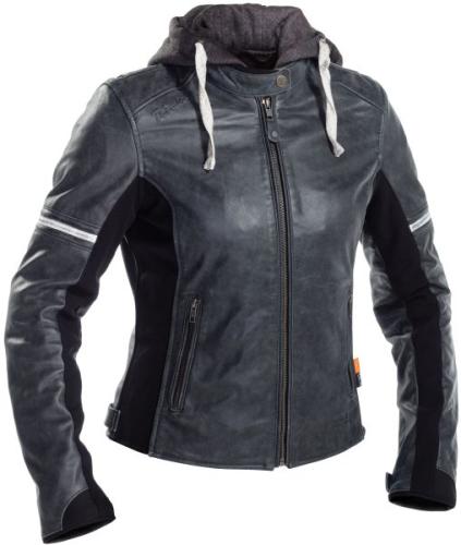 Richa Toulon 2 Leather Jacket Lady - crispy grey
