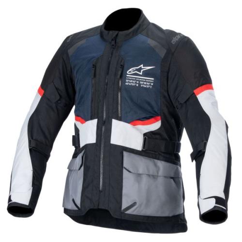 Alpinestars Andes Air Drystar® Jacket - deep blue black ice grey