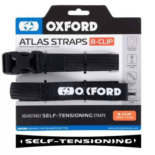 Oxford Atlas B-Clip 26mm x 2.0m (Pair) - 