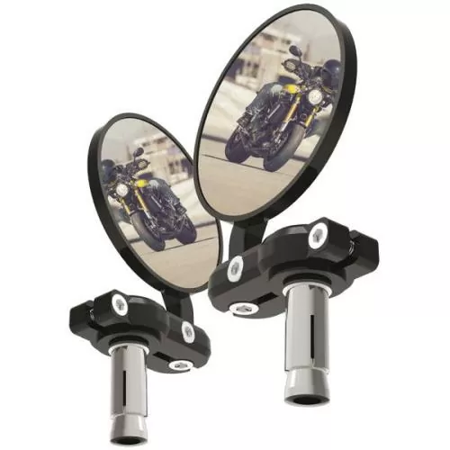Oxford BarEnd Mirrors Black - 