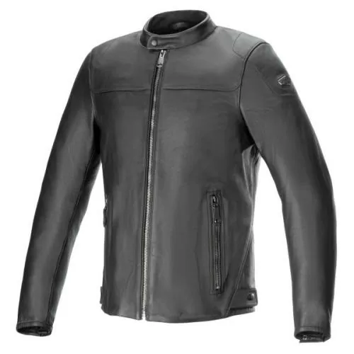Alpinestars Blacktrack Leather Jacket - black black