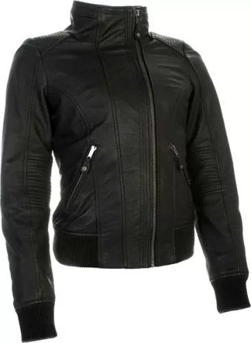 Richa Earhart Leather Jacket Lady - schwarz