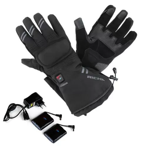 Richa Inferno Heated Gloves Woman - black