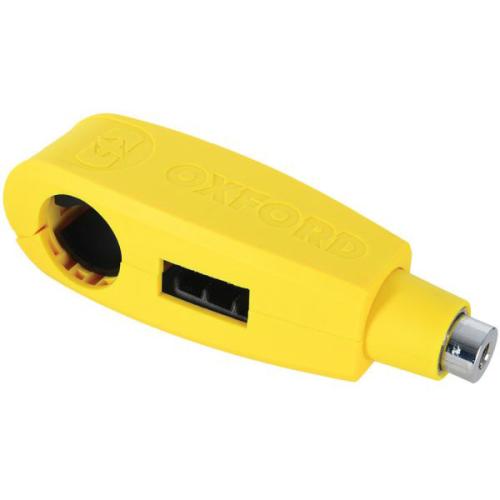 Oxford LeverLock 28mm x 38mm Yellow -