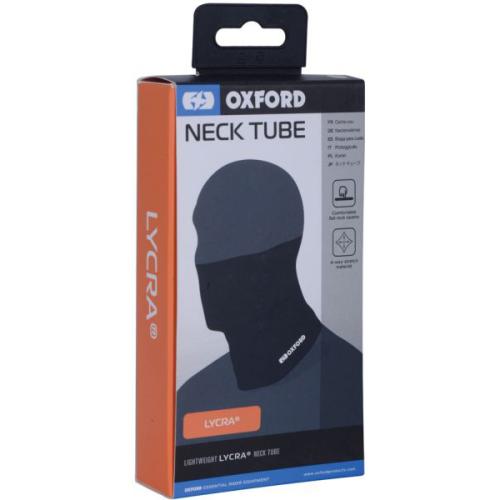Oxford Neck Tube Lycra Black - 