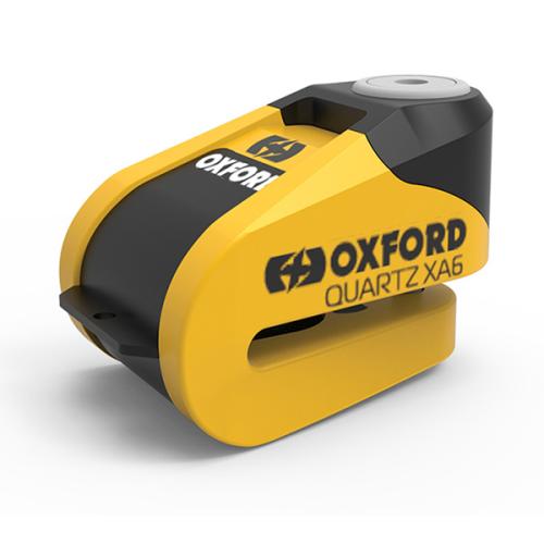 Oxford Quartz XA6 Alarm Disc Lock 6.0mm⌀ Locking Pin -