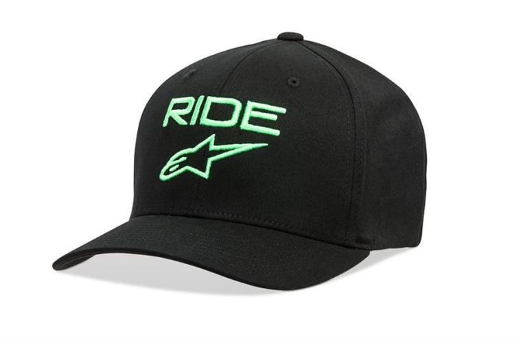Alpinestars Ride Transfer Hat - black green