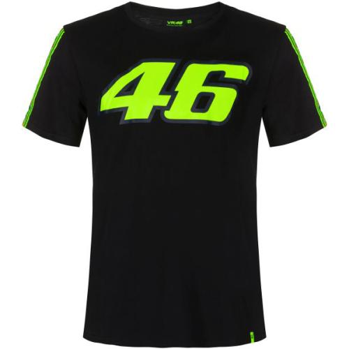 VR46 VR46 T-Shirt Tapes 390304 - schwarz