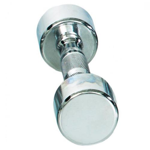 Gymstick Pro Chrome Dumbbell Single - 6.0 kg, chrom