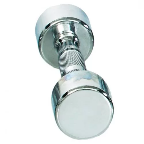 Gymstick Pro Chrome Dumbbell Single - 8.0 kg, chrom