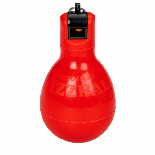 Schiedsrichter Hand-Pfeife Wizzball - rot
