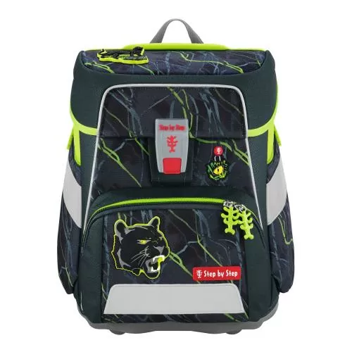 Step by Step Space Schulranzen-Set "Danger Cat Chiko", 5-teilig