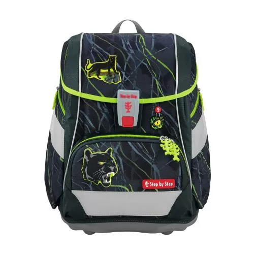 Step by Step 2In1 Plus Schulranzen-Set "Danger Cat Chiko", 6-teilig